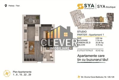 Garsonieră semidecomandată în Titan
