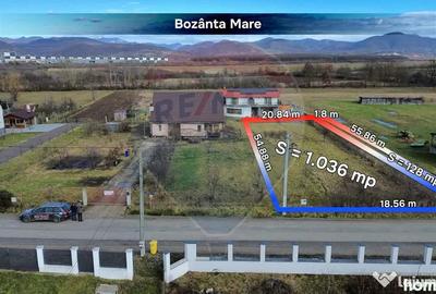 Teren de 1164 mp, în Bozânta Mare - 2