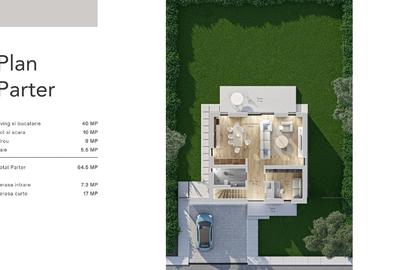 Casă individuală cu 5 camere cu Teren 425 Mp în Est - 4