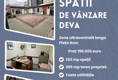 Spațiu comercial, de 252 mp, în Piața Centrală