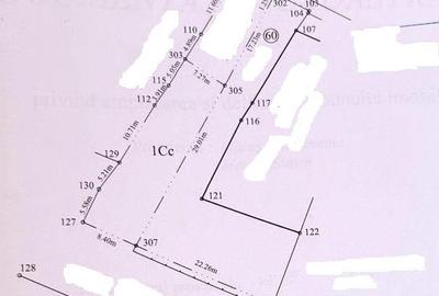 Teren Construcții intravilan de 1230 mp, în Mărăței