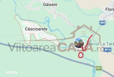 Teren de 5000 mp, în Găiseni