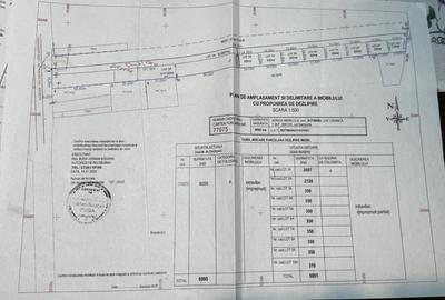 Teren Construcții intravilan de 3000 mp, în Crevedia
