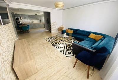 Apartament cu 4 camere semidecomandat, mobilat în Borhanci