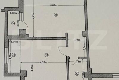 Apartament cu 2 camere în Central
