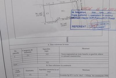 Casă cu 4 camere cu Teren 322 Mp în Ultracentral