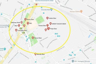Spațiu comercial, de 3,000 mp, în Obor