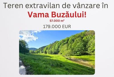 Teren de 57000 mp, în Vama Buzăului - 2