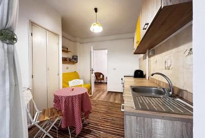 Apartament cu 2 camere nedecomandat în Mioriței