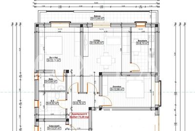 Apartament cu 3 camere decomandat în Giroc - 4