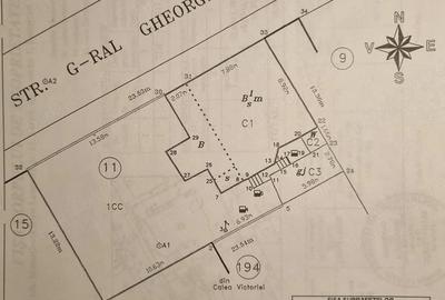 Apartament cu 3 camere nedecomandat în Victoriei