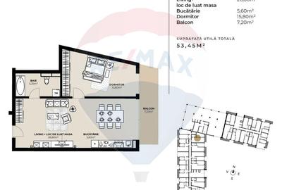 Apartament cu 2 camere în Bulgaria