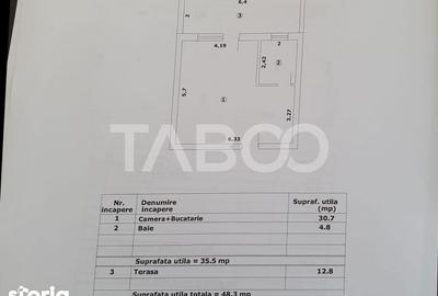 Garsonieră decomandată în Central - 1