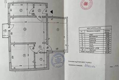 Apartament cu 3 camere semidecomandat în Eroii Revoluției