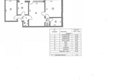 Apartament cu 3 camere în Țiglina 2