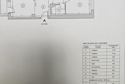 Apartament cu 3 camere decomandat, mobilat în Pantelimon - 7