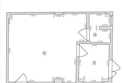 Spațiu comercial, de 39.400001525879 mp, în Nord - 6