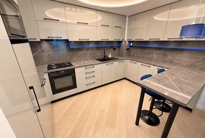 Apartament cu 3 camere, mobilat în Pipera