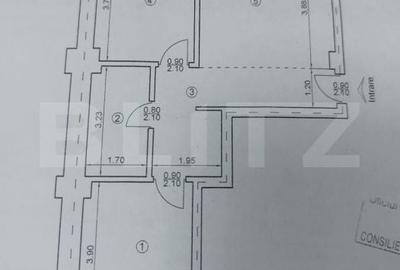 Apartament cu 2 camere decomandat în Ciurea