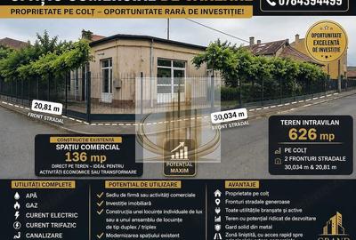 Teren de 627 mp, în Blașcovici