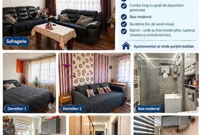 Apartament cu 3 camere în Central
