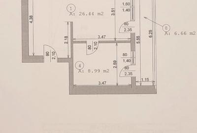 Apartament cu 3 camere semidecomandat în 13 Septembrie - 10