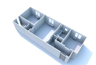 Apartament cu 3 camere în Cetate - 2
