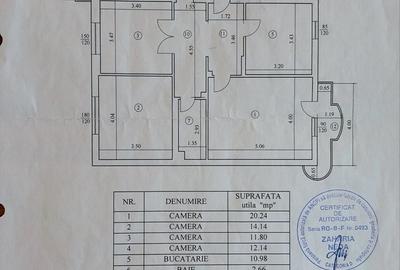 Apartament cu 4 camere decomandat în 13 Septembrie