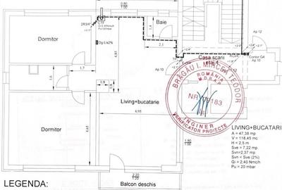 Apartament cu 3 camere în Central