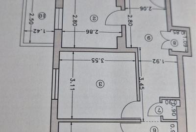 Apartament cu 3 camere decomandat în Exterior Vest