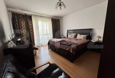 Apartament cu 2 camere decomandat, mobilat în Tractorul - 1