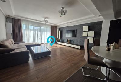 Apartament cu 2 camere semidecomandat, mobilat în Central