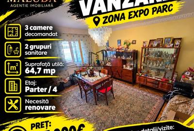 Apartament cu 3 camere decomandat în Ceair