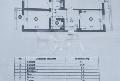 Apartament cu 3 camere decomandat, mobilat în Gorjului - 8
