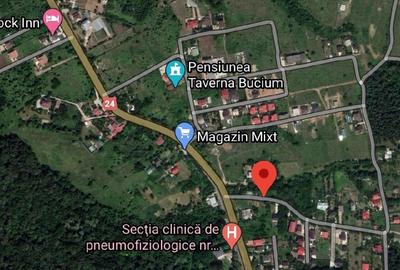 Teren de 1000 mp, în Bucium