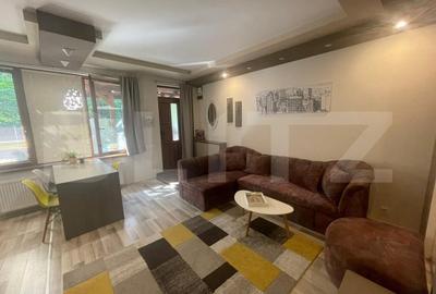 Apartament cu 2 camere semidecomandat, mobilat în Plopilor