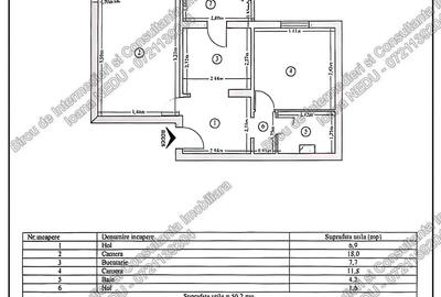 Apartament cu 2 camere decomandat în Capitol - 6
