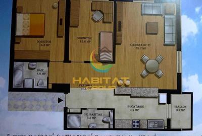 Apartament cu 3 camere decomandat în Văcăresti