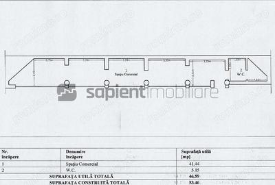 Spațiu comercial, de 395 mp, în Centru Civic - 2