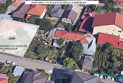 Teren Construcții intravilan de 580 mp, în Pipera