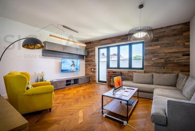 Apartament cu 4 camere semidecomandat, mobilat în Central
