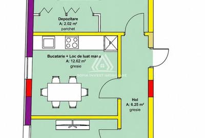 Apartament cu 2 camere decomandat în Iris