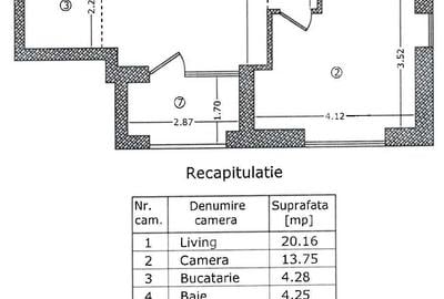Apartament cu 2 camere semidecomandat în Bucureștii Noi - 7
