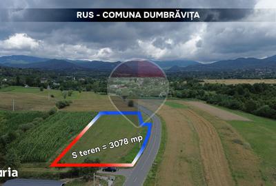 Teren de 3078 mp, în Șișești
