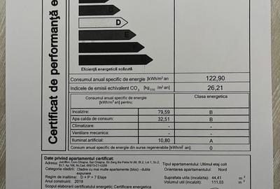 Apartament cu 2 camere decomandat în Chiajna
