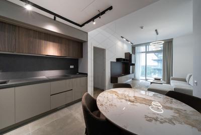 Apartament cu 2 camere semidecomandat, mobilat în Floreasca