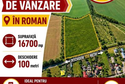 Teren de 16700 mp, în Central