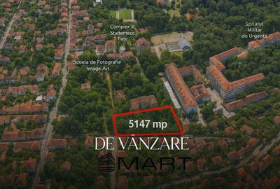 Teren de 5147 mp, în Central