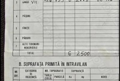 Teren de 62000 mp, în Călărași