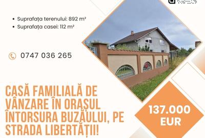 Casă cu 4 camere cu Teren 892 Mp în Întorsura Buzăului